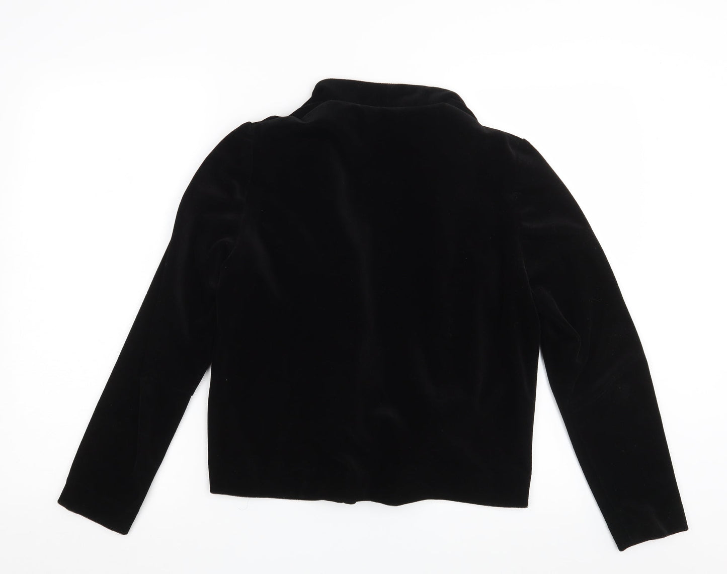 Womens UK Size 14 Preworn Black Cardigan Jumper