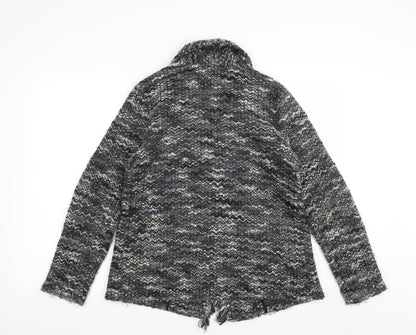 Womens UK Size 14 M&Co Grey Cardigan Jumper