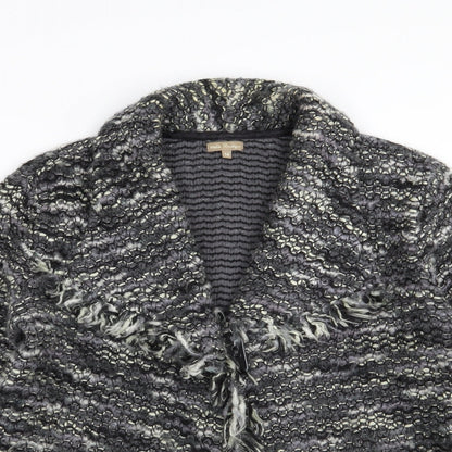 Womens UK Size 14 M&Co Grey Cardigan Jumper