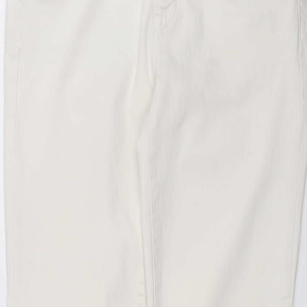 Gap Womens White  Denim Skinny Jeans Size 28 in L27 in