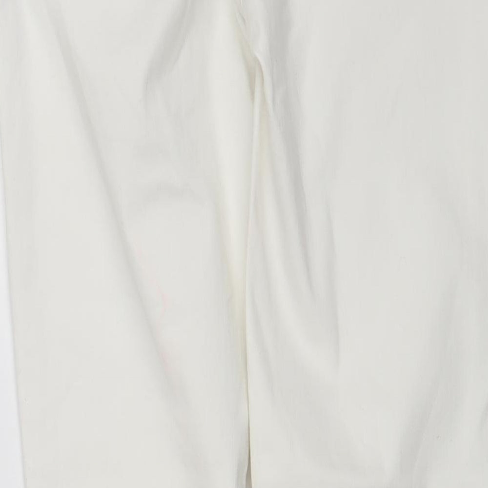 Gap Womens White  Denim Skinny Jeans Size 28 in L27 in