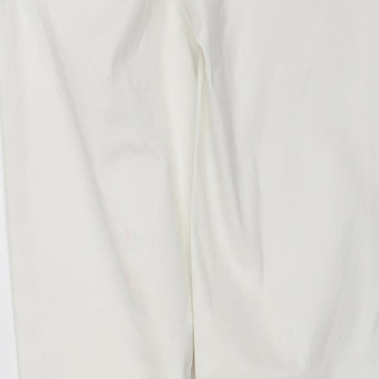 Gap Womens White  Denim Skinny Jeans Size 28 in L27 in