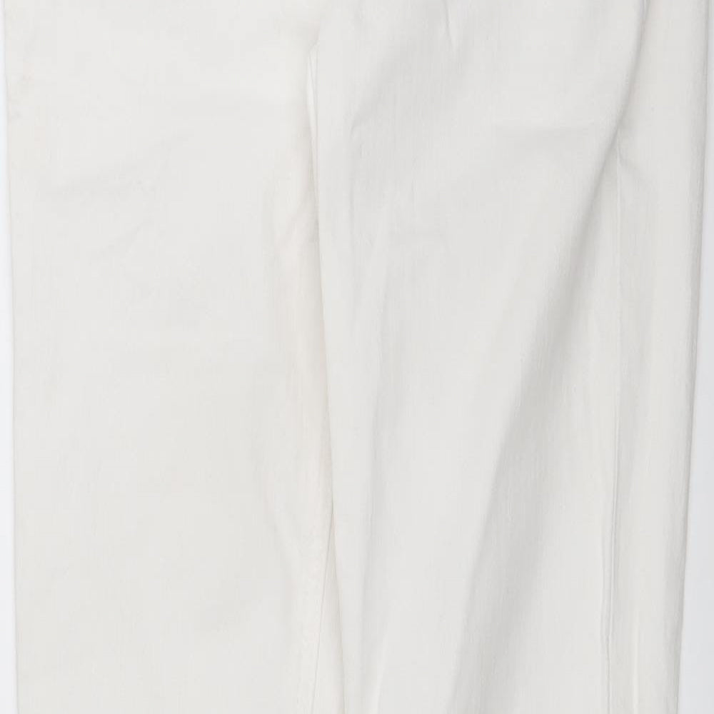 Gap Womens White  Denim Skinny Jeans Size 28 in L33 in