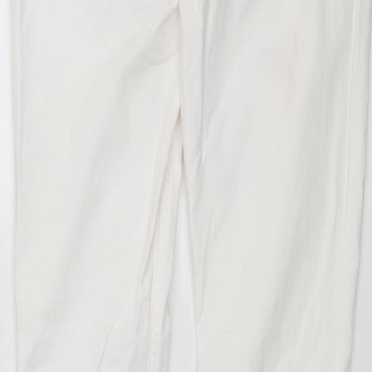 Gap Womens White  Denim Skinny Jeans Size 28 in L33 in
