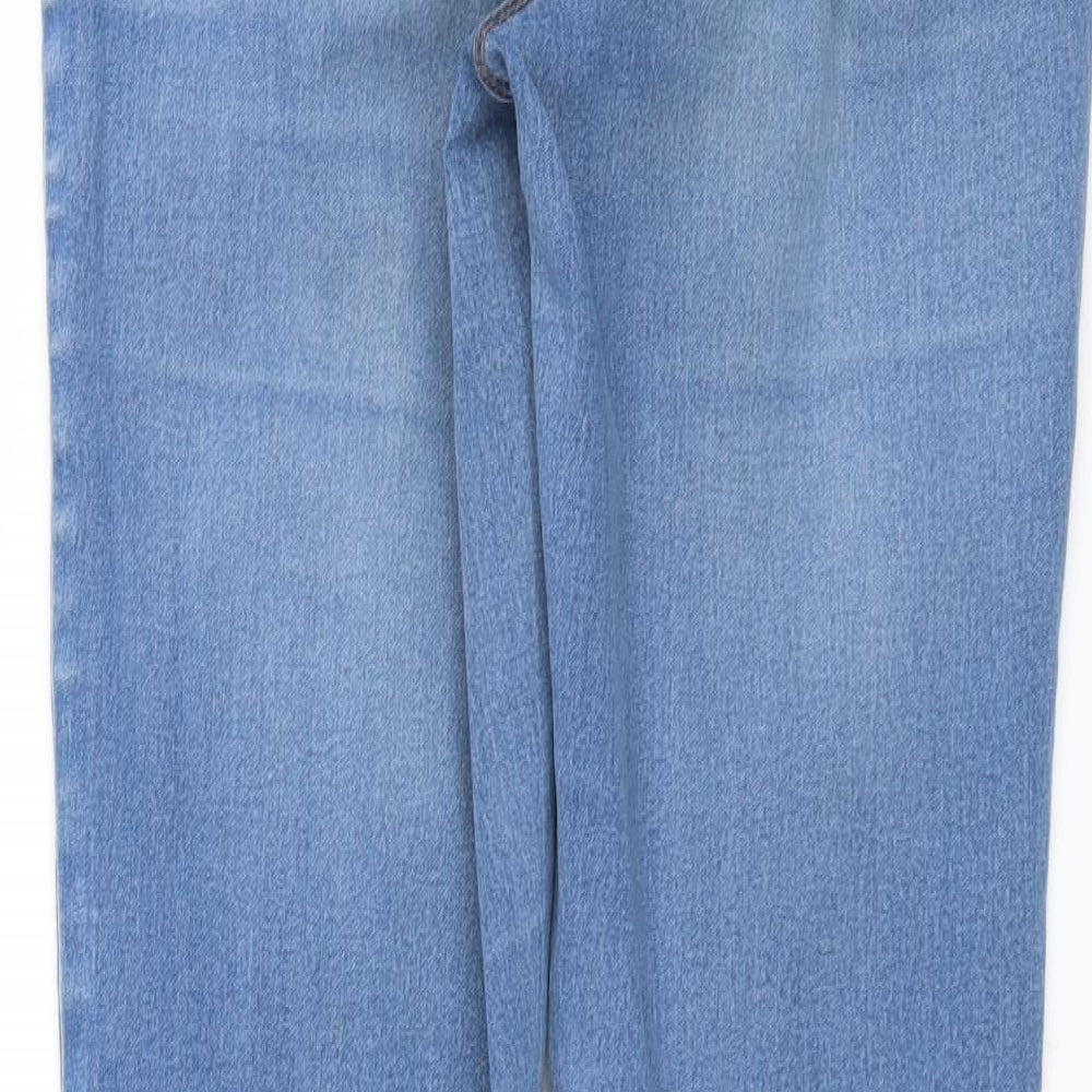 Womens UK Size 10 Papaya Extra-Slim Fit Skinny Blue Jeans
