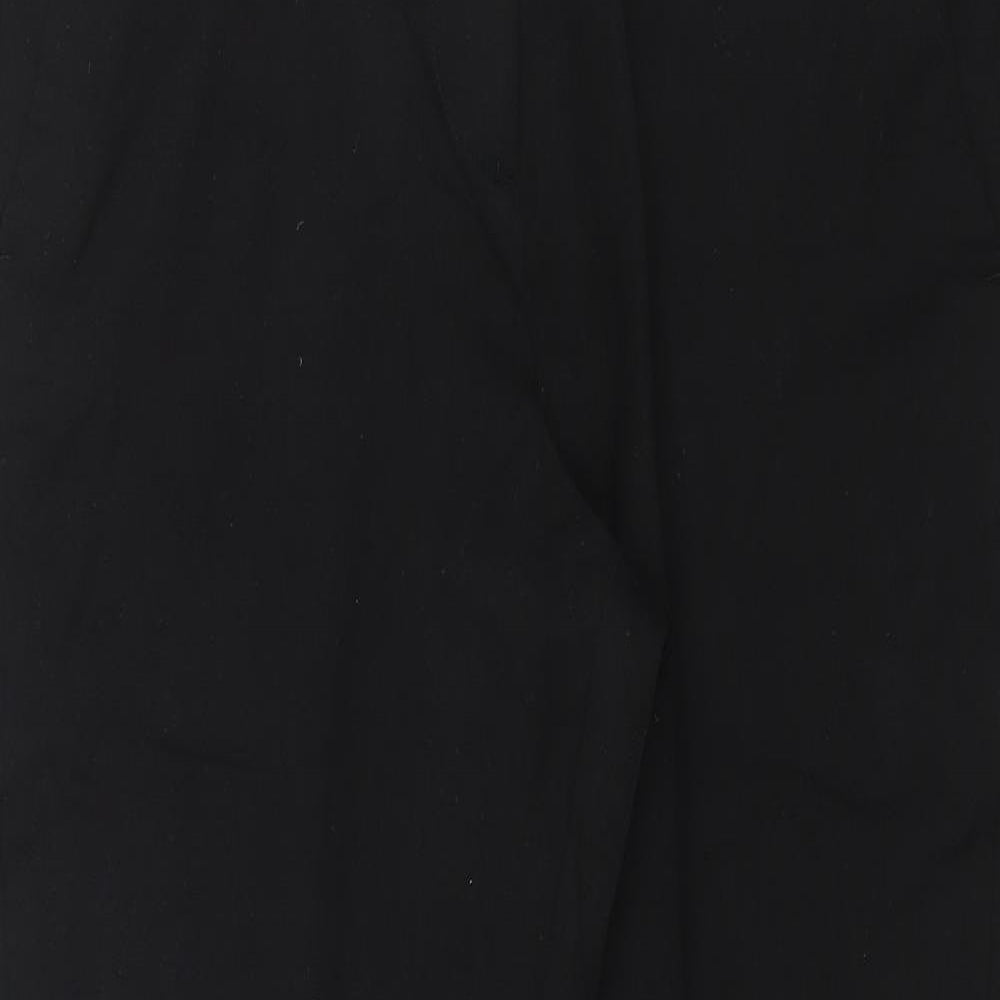 Womens UK Size 14 Marks and Spencer Regular Fit  Black Trousers
