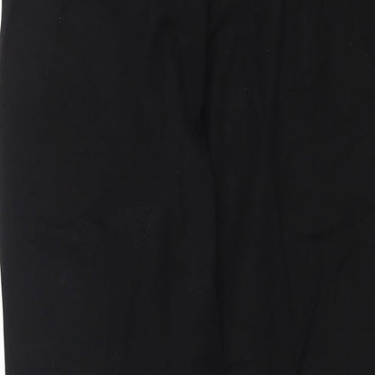 Womens UK Size 14 Marks and Spencer Regular Fit  Black Trousers