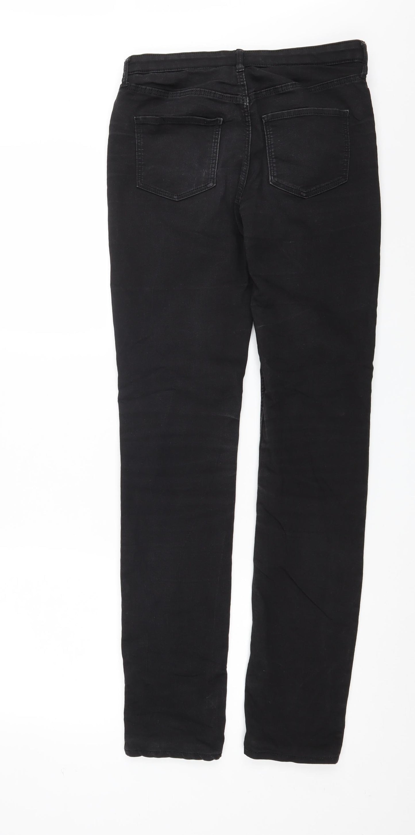 H&M Girls Black  Denim Skinny Jeans Size 14 Years