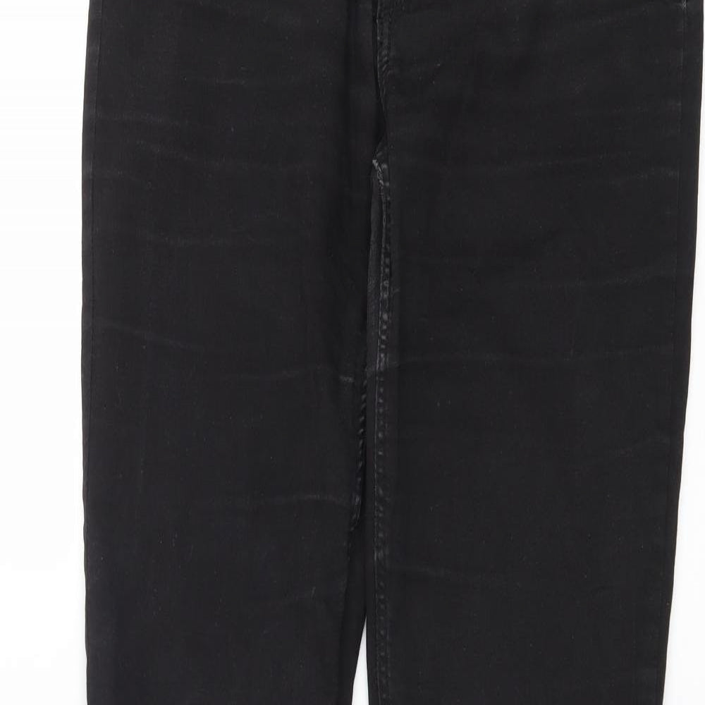 H&M Girls Black  Denim Skinny Jeans Size 14 Years