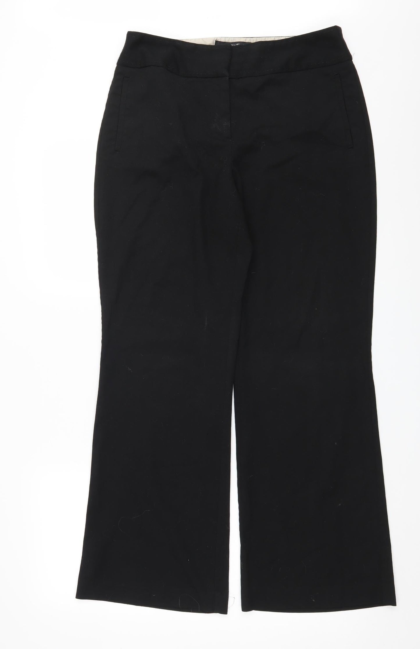 Womens UK Size 12 NEXT Regular Fit  Black Trousers