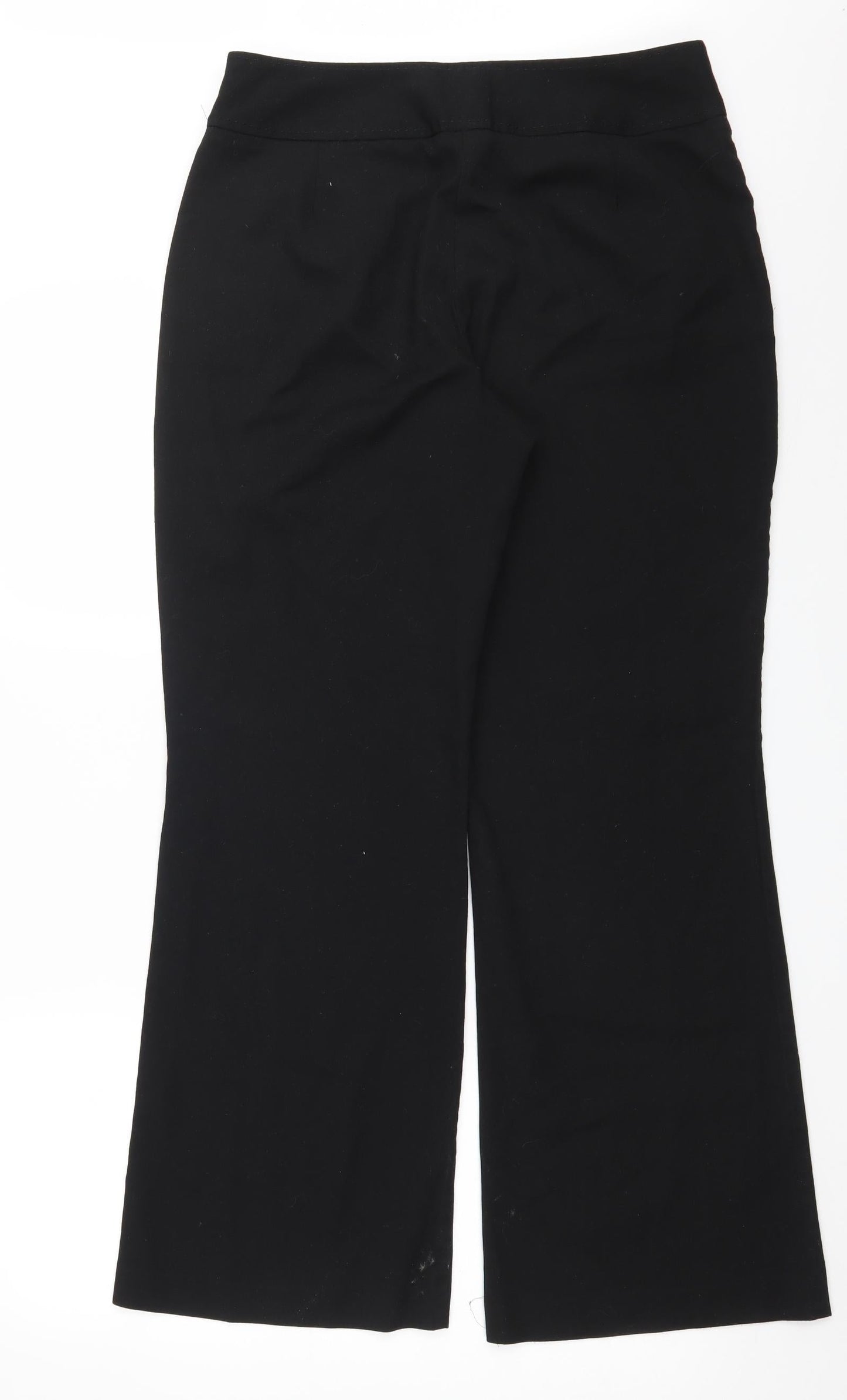 Womens UK Size 12 NEXT Regular Fit  Black Trousers