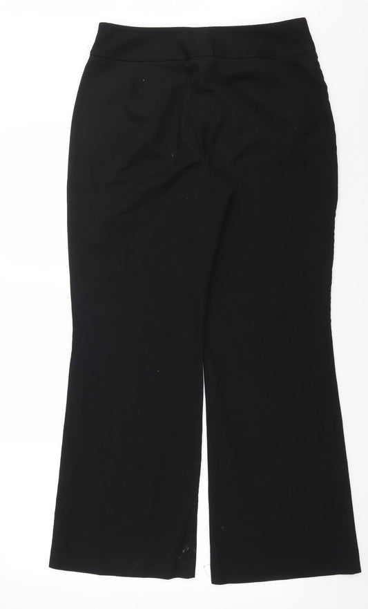 Womens UK Size 12 NEXT Regular Fit  Black Trousers