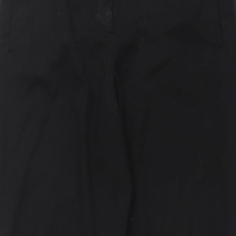 Womens UK Size 12 NEXT Regular Fit  Black Trousers