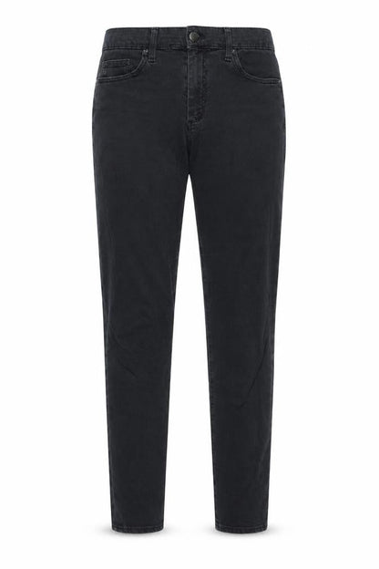 Front view of Topshop women’s black denim skinny jeans, size UK 28, in, 29-inch leg
