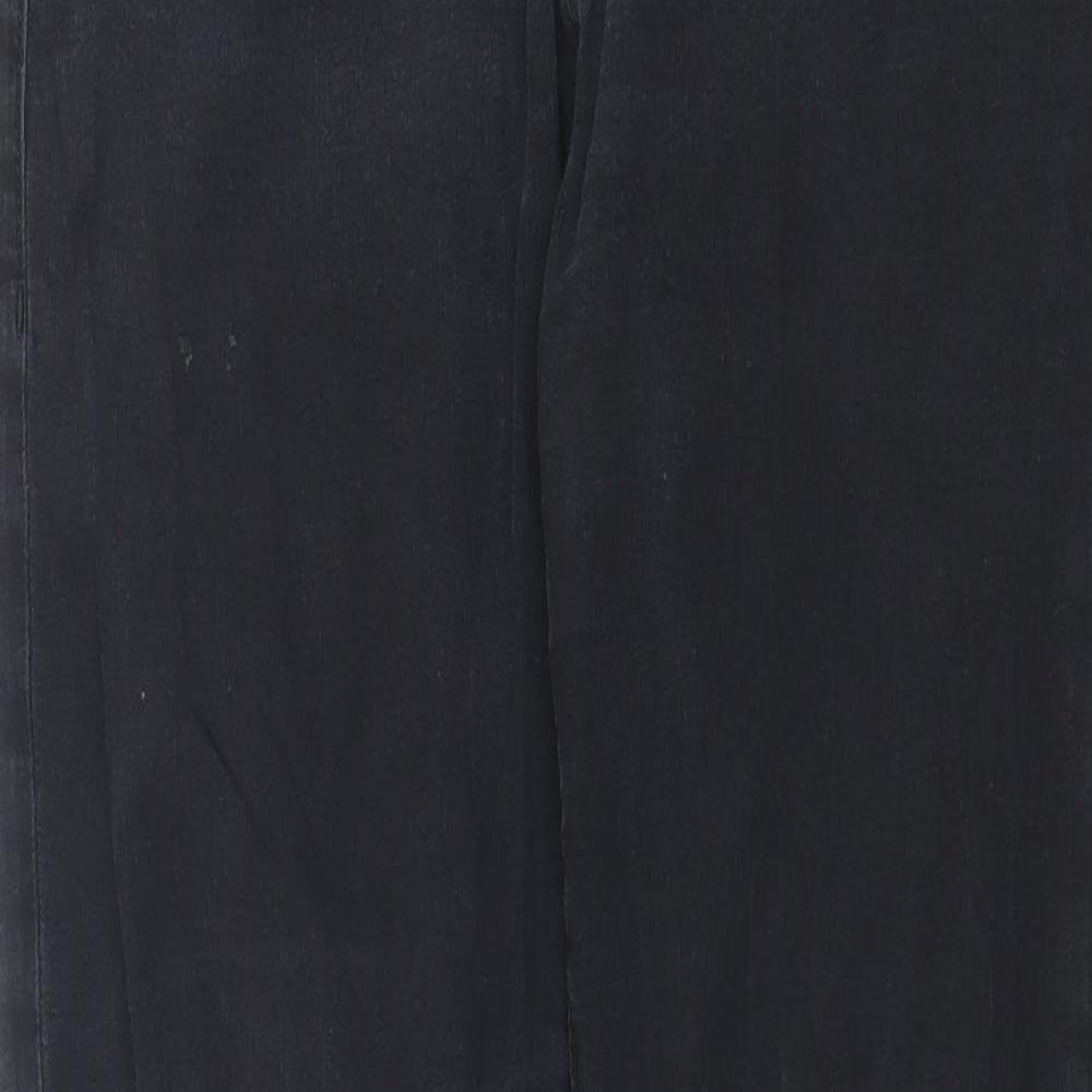 Topshop Womens Black  Denim Skinny Jeans Size 28 in L29 in