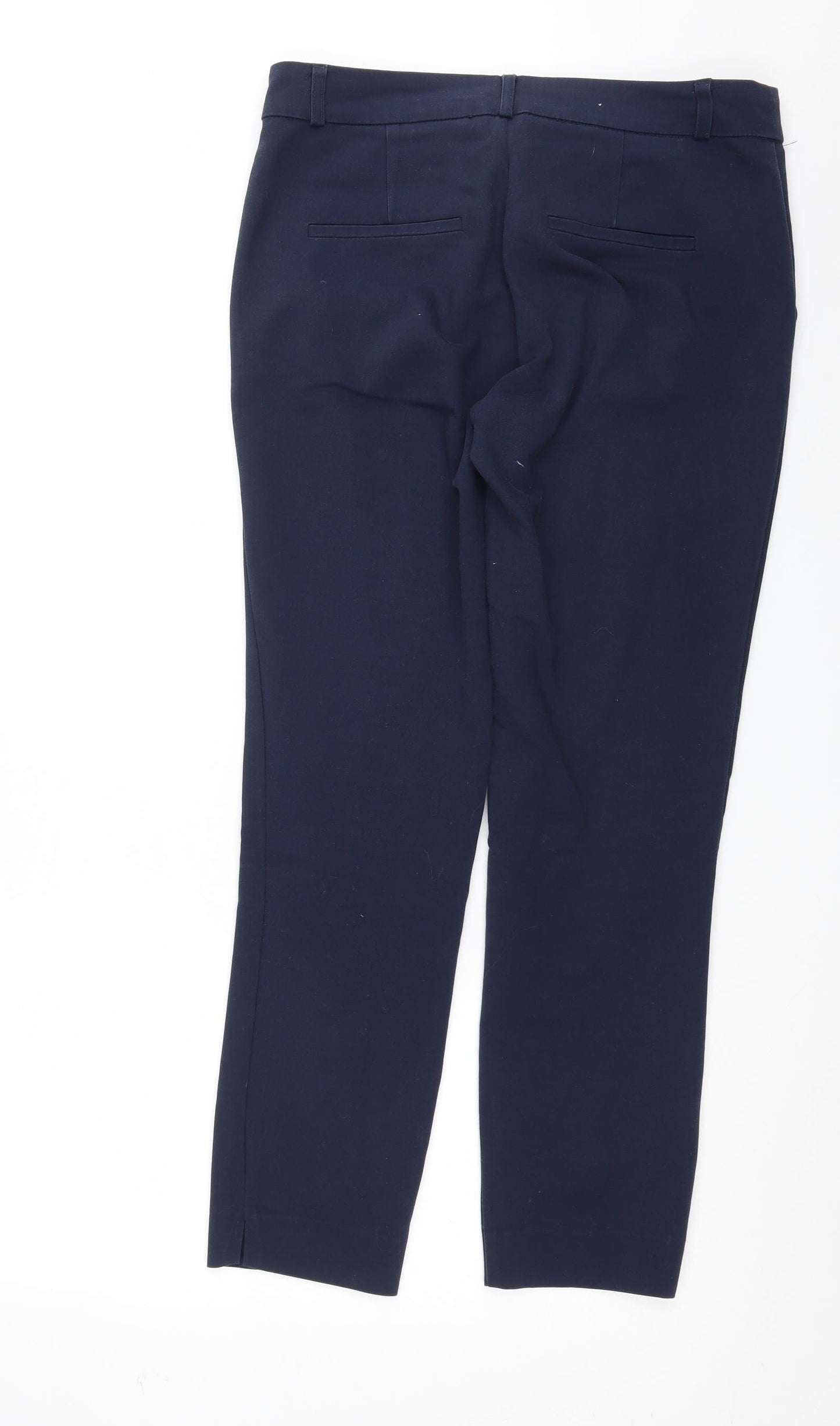 Womens UK Size 8 Stradivarius Slim Fit  Blue Trousers