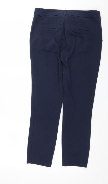 Womens UK Size 8 Stradivarius Slim Fit  Blue Trousers