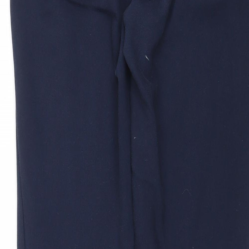 Womens UK Size 8 Stradivarius Slim Fit  Blue Trousers