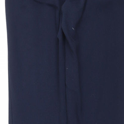 Womens UK Size 8 Stradivarius Slim Fit  Blue Trousers