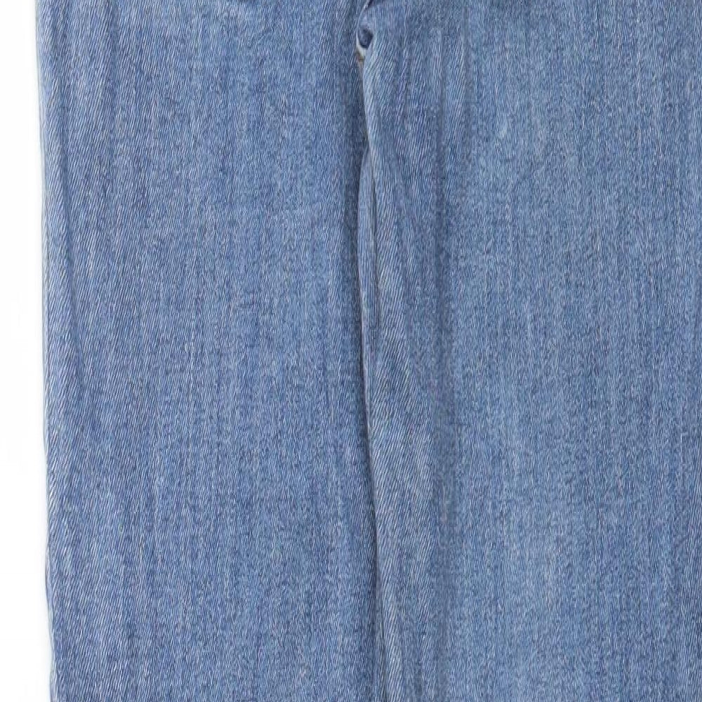 Zara Womens Blue  Denim Skinny Jeans Size 26 in L28 in