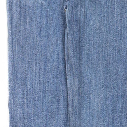 Zara Womens Blue  Denim Skinny Jeans Size 26 in L28 in
