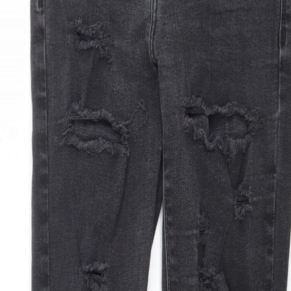 River Island Womens Grey  Denim Skinny Jeans Size 6 L26 in