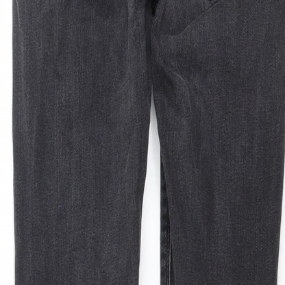 River Island Womens Grey  Denim Skinny Jeans Size 6 L26 in