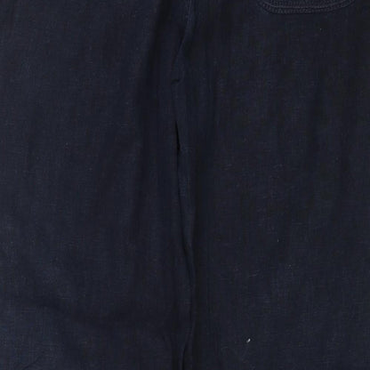 Womens UK Size 32 in Preworn Regular Fit  Blue Trousers