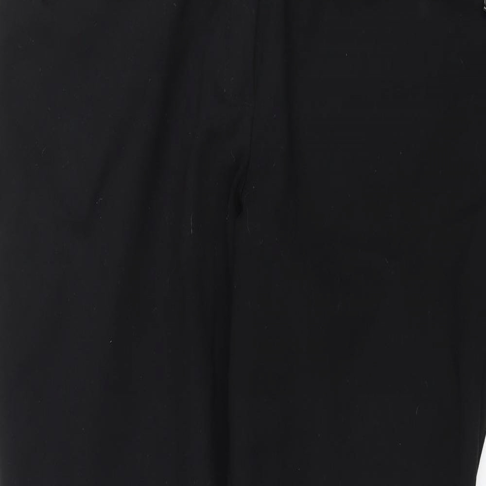 Womens UK Size 16 Marks and Spencer Slim Fit  Black Trousers