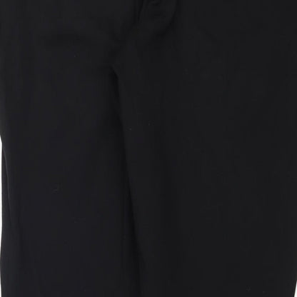 Womens UK Size 16 Marks and Spencer Slim Fit  Black Trousers