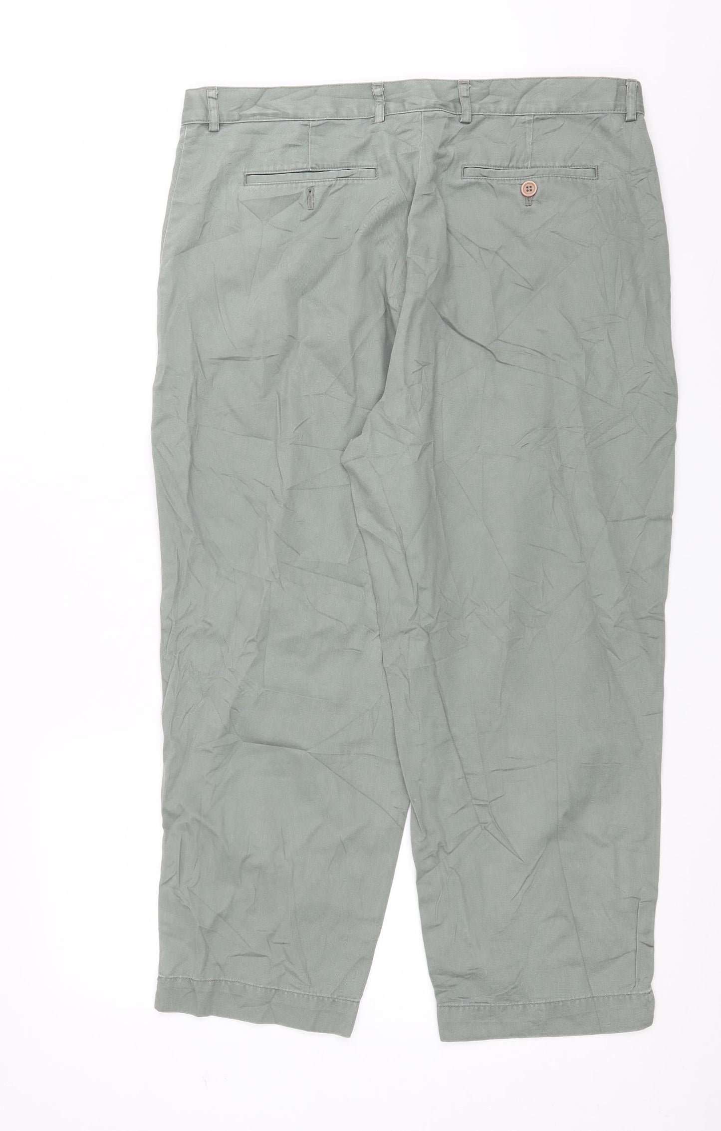 Womens UK Size 16 Dorothy Perkins Regular Fit  Green Trousers
