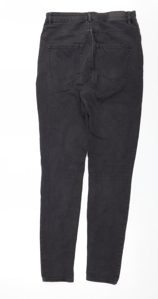 Monki Womens Black  Denim Skinny Jeans Size 30 in L31 in
