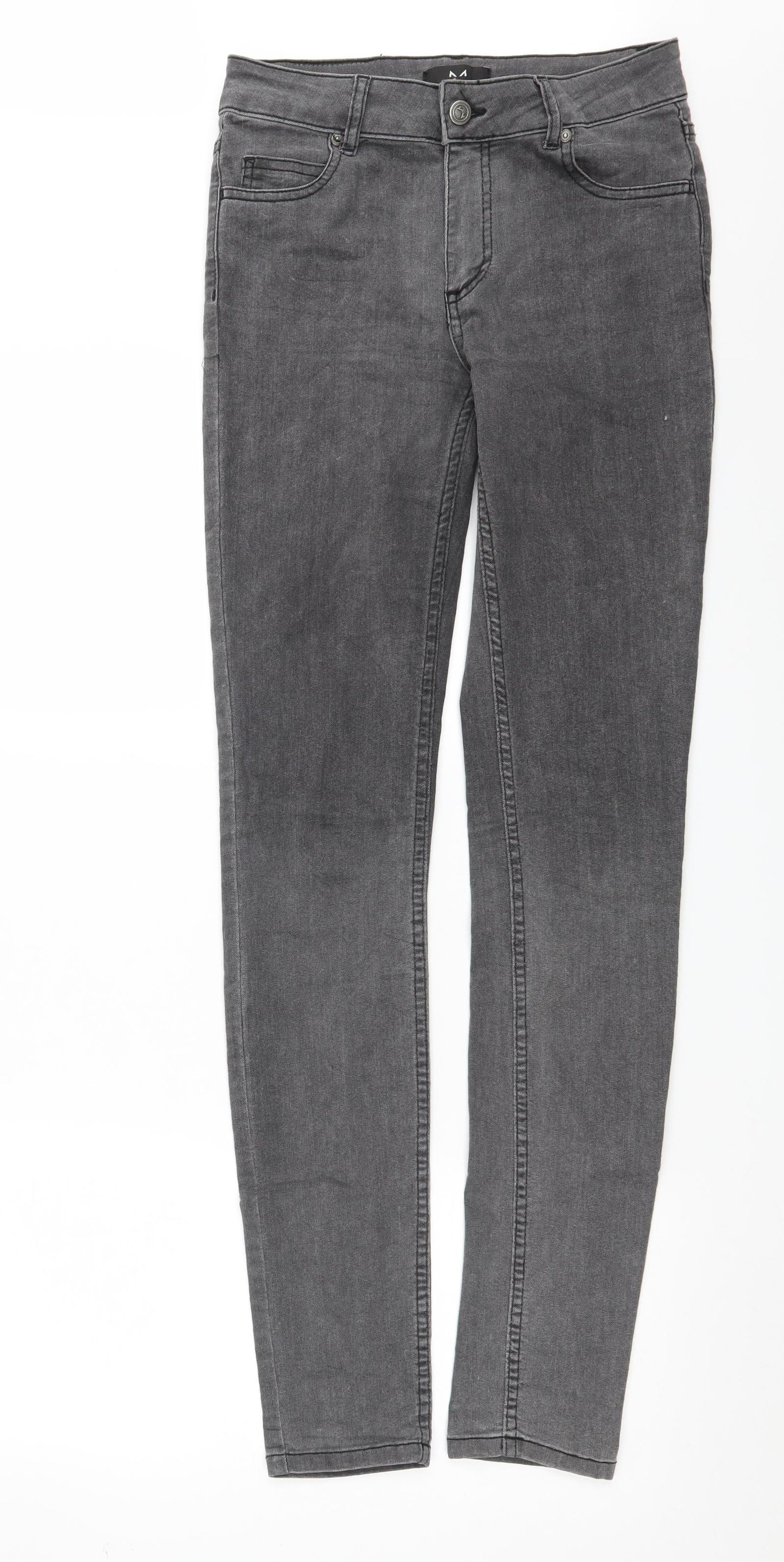 Modstrom Womens Grey  Denim Skinny Jeans Size 27 in L33 in