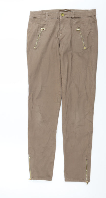 luizacco Womens Beige   Trousers  Size M L29 in