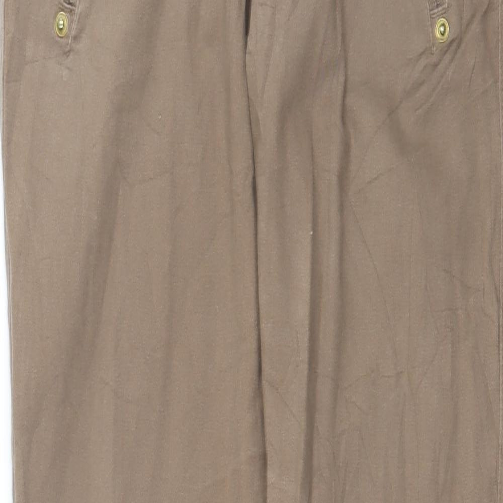 luizacco Womens Beige   Trousers  Size M L29 in