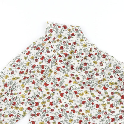 Womens UK Size 12 New Look Multicoloured Basic Blouse