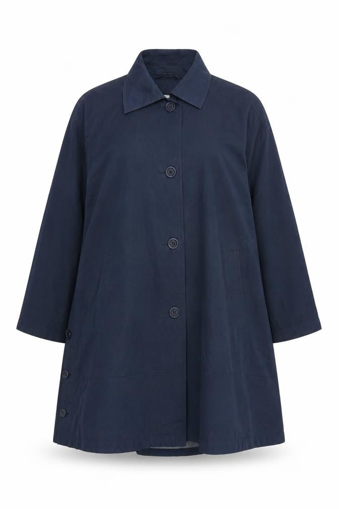 Womens UK Size 14 Gil Bret Blue Overcoat