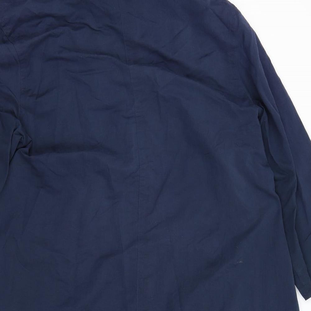 Womens UK Size 14 Gil Bret Blue Overcoat