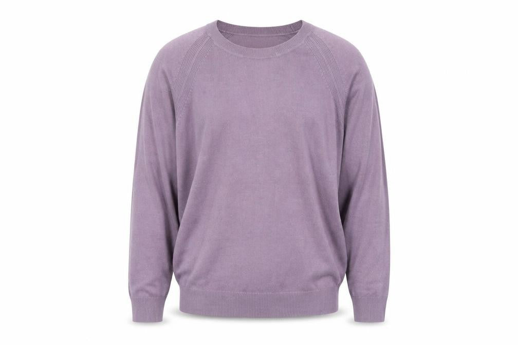 Mens UK Size L M&S Purple Pullover Jumper