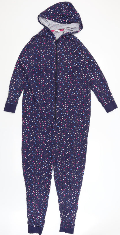 Matalan Womens Blue Solid  Top One Piece Size 12