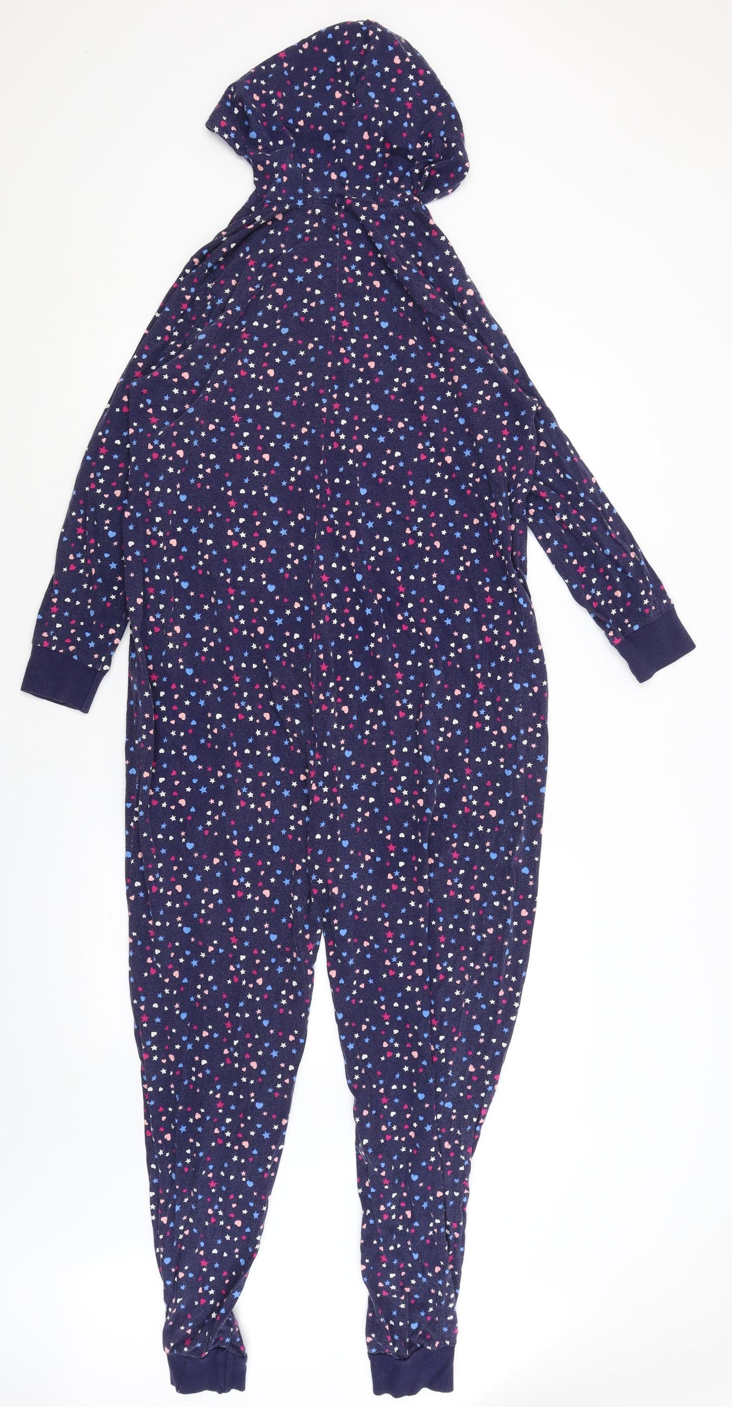 Matalan Womens Blue Solid  Top One Piece Size 12