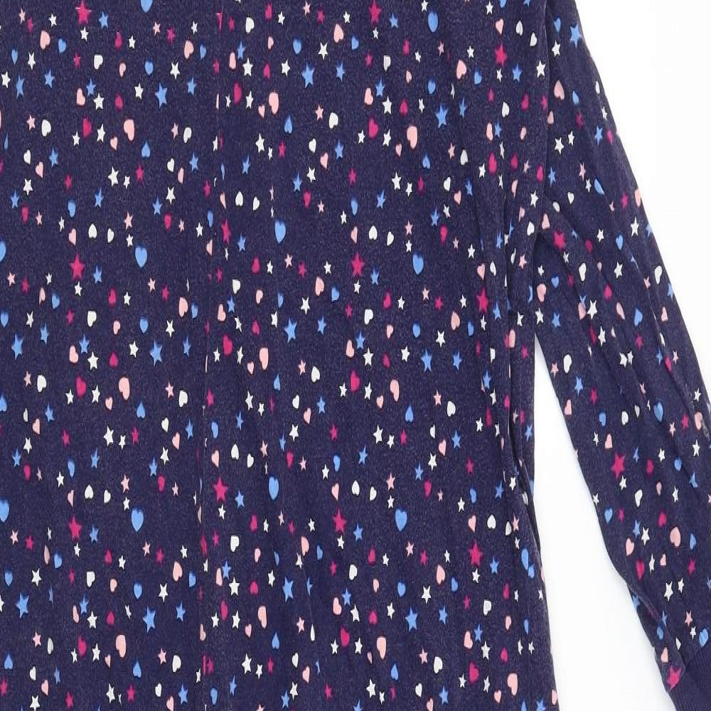 Matalan Womens Blue Solid  Top One Piece Size 12