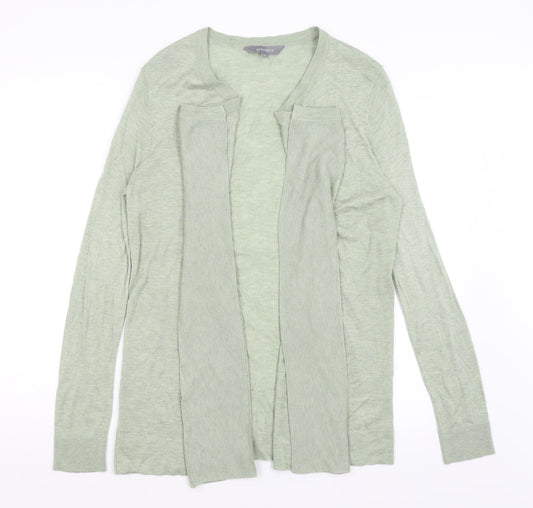 Womens UK Size 14 Principles Green Shrug Jumper