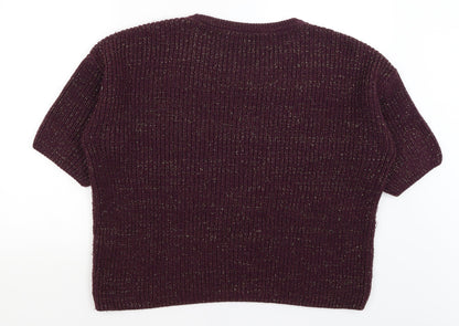 George Womens Red   Pullover Jumper Size 18