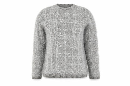 Bonmarché Womens Grey Pullover Jumper Size 10