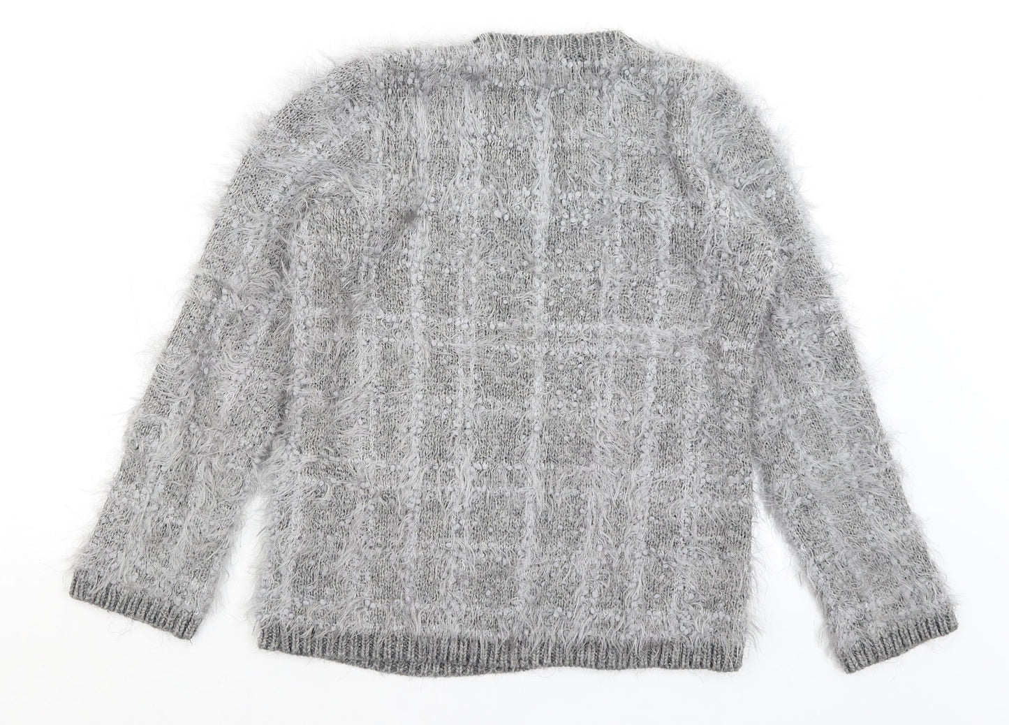 Womens UK Size 10 Bonmarche Grey Pullover Jumper