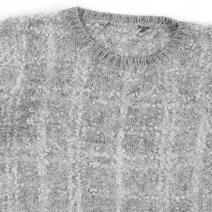 Womens UK Size 10 Bonmarche Grey Pullover Jumper