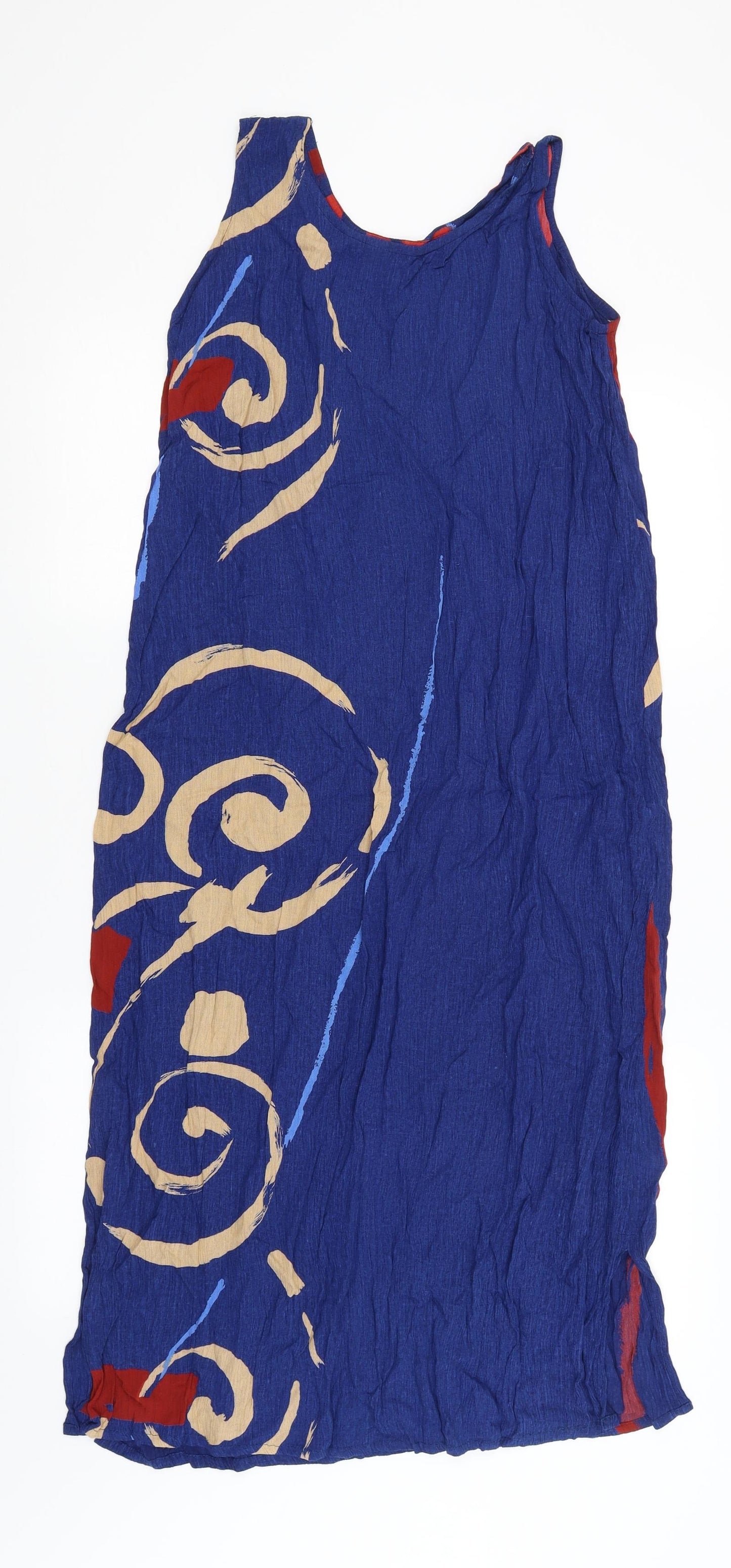 Jive Time Womens Blue   A-Line  Size M