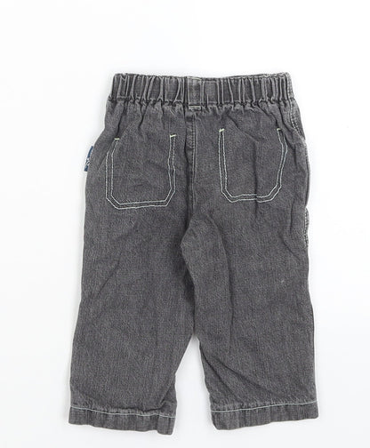 Disney Baby Grey   Capri Jeans Size 6-9 Months  - Tigger