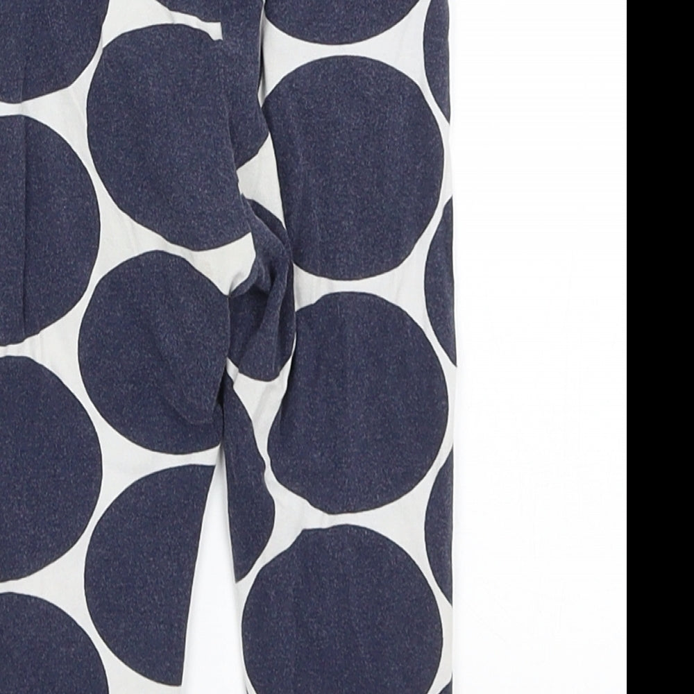NEXT Baby Blue Polka Dot  Capri Trousers Size 12-18 Months